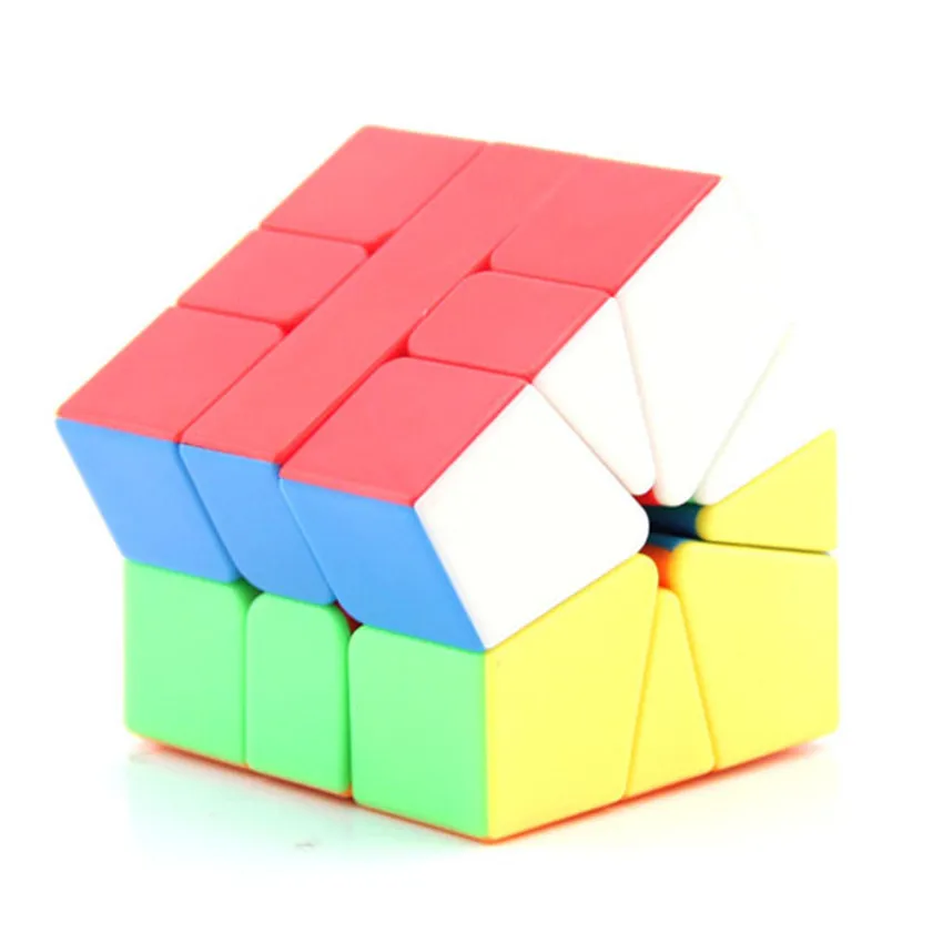 Игрушки YJ YongJun YuLong 3X3X3 SQ 1 квадратная одна SQ1 переплетенный магический куб без