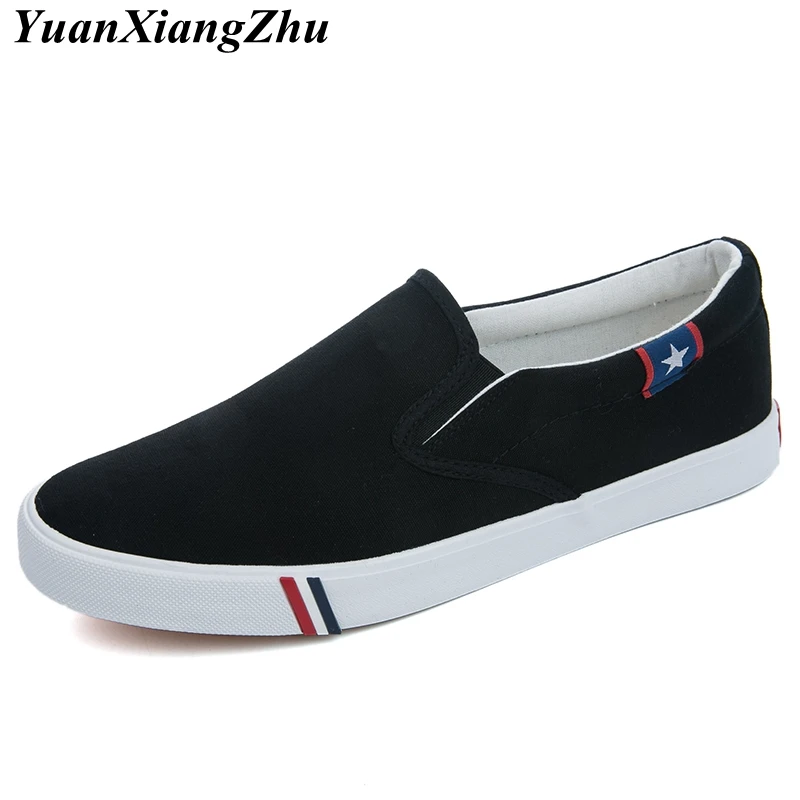 Spring Summer Breathable Mens Casual Shoes Men Loafers Lace-Up Canvas Shoes Unisex Fashion Flats Plus Size Footwear 35-47