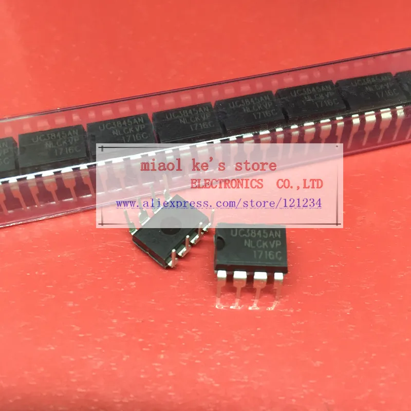 [10 шт./лот] Новый UC3845N UC3845AN UC3845 UC3845BN DIP8 высокопроизводительный режим тока ШИМ