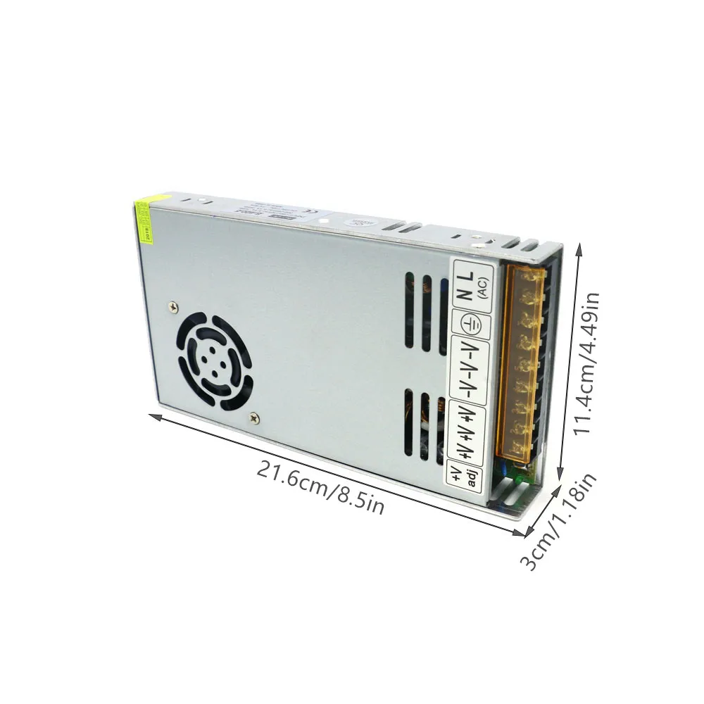 DC 5V 400W 80A Switching Power Supply AC110/220V Lighting Transformer 3cm ultra-thin for Led Strip Light | Обустройство дома