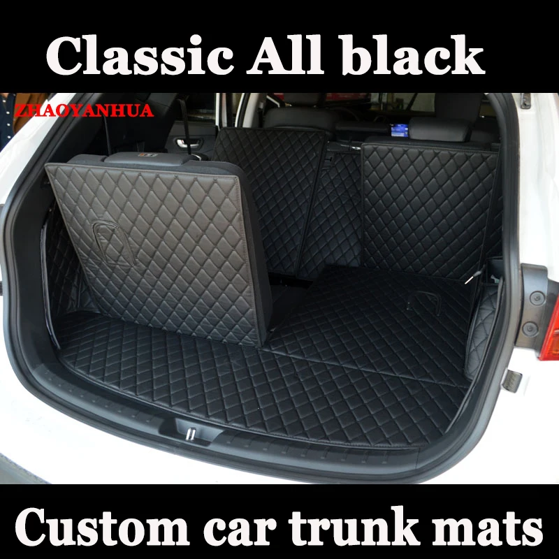 Custom fit коврик багажник автомобиля для Hyundai Santa Fe Santafe TPE + XPE Анти скольжения укладки