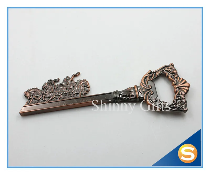 Металлическая открывалка для бутылок в форме ключа 2D дизайн пивных бутылок|opener