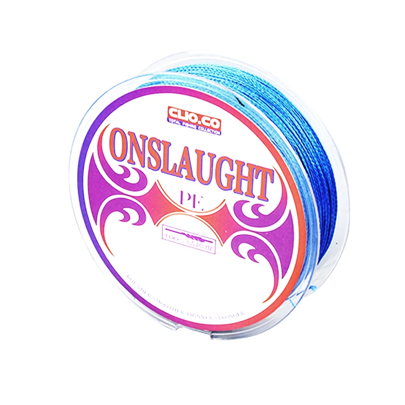 Леска рыболовная CLIO.CO 100 м 6 90 фунтов цветов 4 нити|fishing line|4 strandssuper strong |