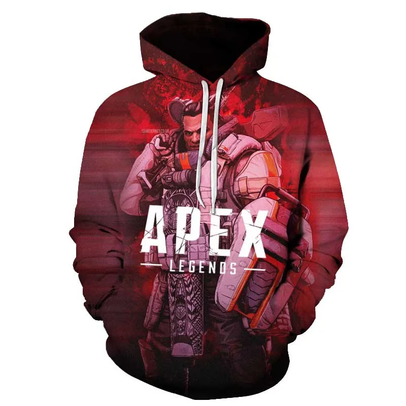 Apex Legends, 3D толстовки, Мужская Уличная одежда, новинка, толстовка, 3D толстовки, мужская и женская осенняя одежда с длинным рукавом