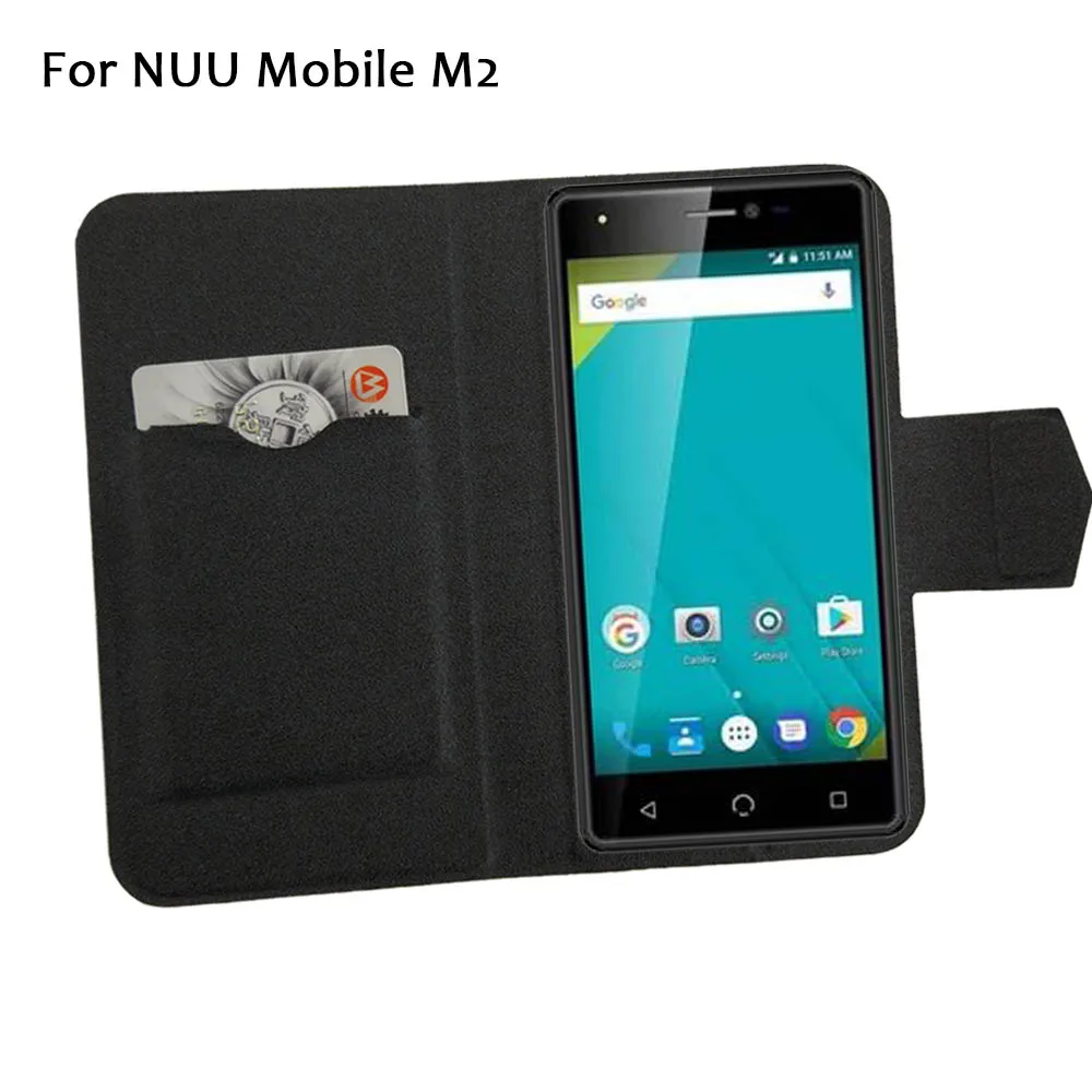 5 цветов Лидер продаж! Чехол для мобильного телефона NUU M2 кожаный чехол заводская