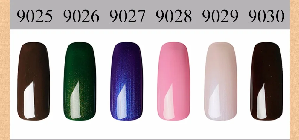 Лак для ногтей rstyle 8 мл 9001-9062 чистый цвет УФ-гель для ногтей Soak Off Nail Art Полупостоянный гель лак набор для наращивания ногтей праймер