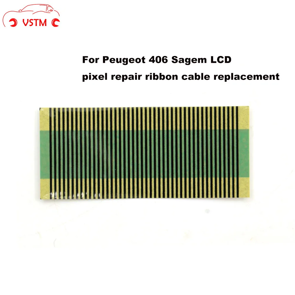 VSTM 1 шт. ремонт пикселей ленточный кабель Плоский ЖК разъем для Peugeot 406 sagem