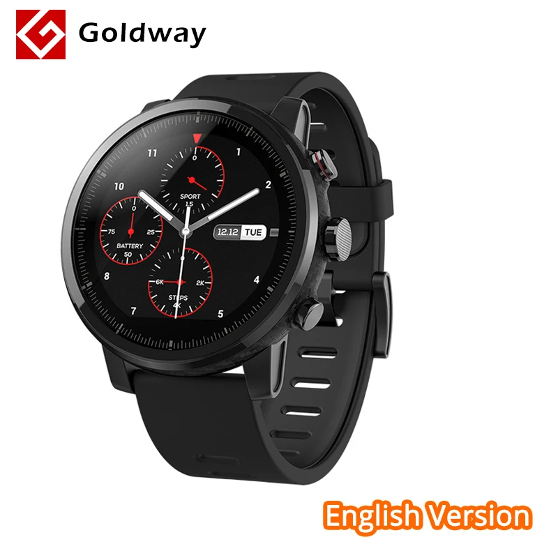 Xiaomi Huami Amazfit Stratos Pace 2 умные часы с gps PPG пульсометр Firstbeat VO2max 5ATM водостойкий|smart