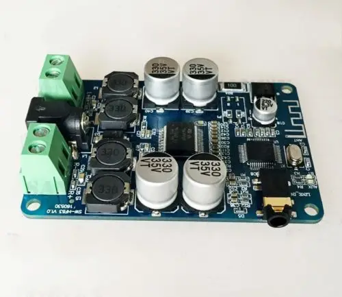 Двухканальный Bluetooth приемник TDA7492P 25 Вт цифровой усилитель мощности плата AUX