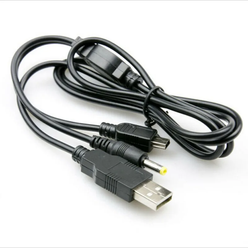 2 в 1 USB-кабель для зарядки и передачи данных зарядный шнур Sony PlayStation Portable PSP 1000 2000 3000