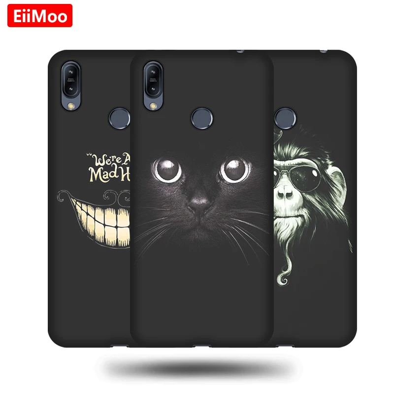 Чехол для телефона EiiMoo чехол Asus ZenFone Max (Pro) M2 ZB631KL из ПУ силикона ASUS ZB633KL