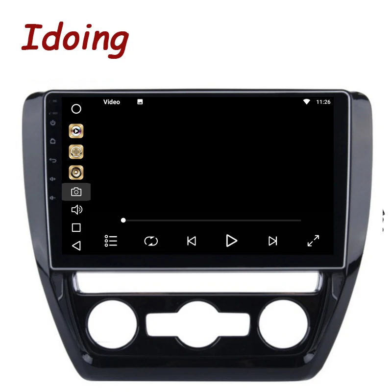 Idoing 1Din 10 2 &quotAndroid8.0/7 1 Автомобильный gps Мультимедийный проигрыватель для VW Jetta 2011 2015