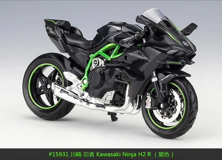 5 шт./лот MAISTO 1/18 Весы Модель мотоцикла игрушечные лошадки HONDA, Kawasaki, Suzuki, YAMAHA, литья под давлением Металл мотоцикл модель игрушки