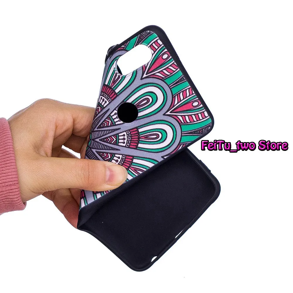 Emboss TPU Case For Xiaomi Mi 6X X6 Mi6X Mi6 X MiX6 Shell Meri A2 MiA2 Soft Silicone Phone Protector Cover Capa |