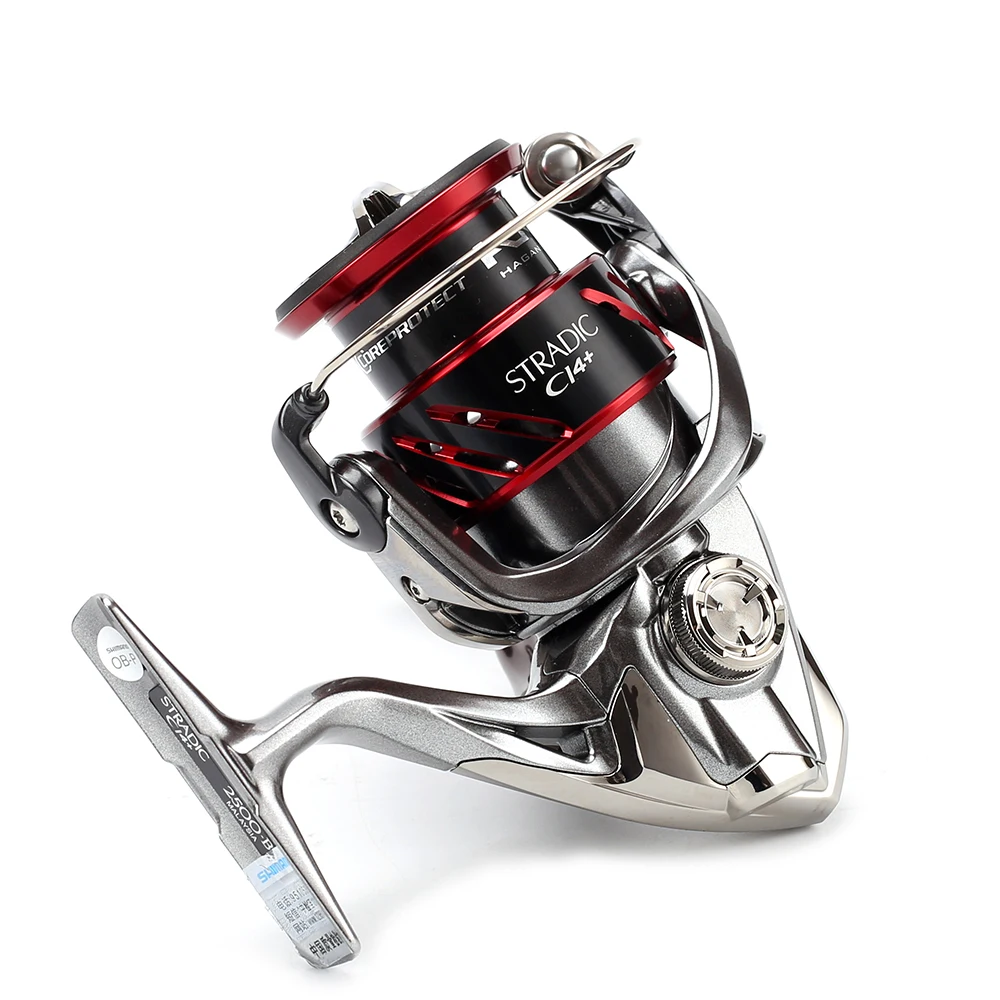Shimano Оригинал STRADIC CI4 1000HG 2500HG C3000HG 4000XG спиннинговая катушка 7BB X Ship алюминиевая с