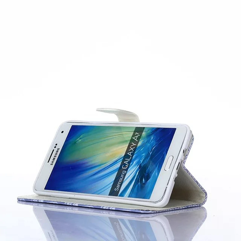 Мода Diamond Животных Моделей Бумажник PU Кожаный Чехол Для Samsung Galaxy A7 A7000 A700F Телефон