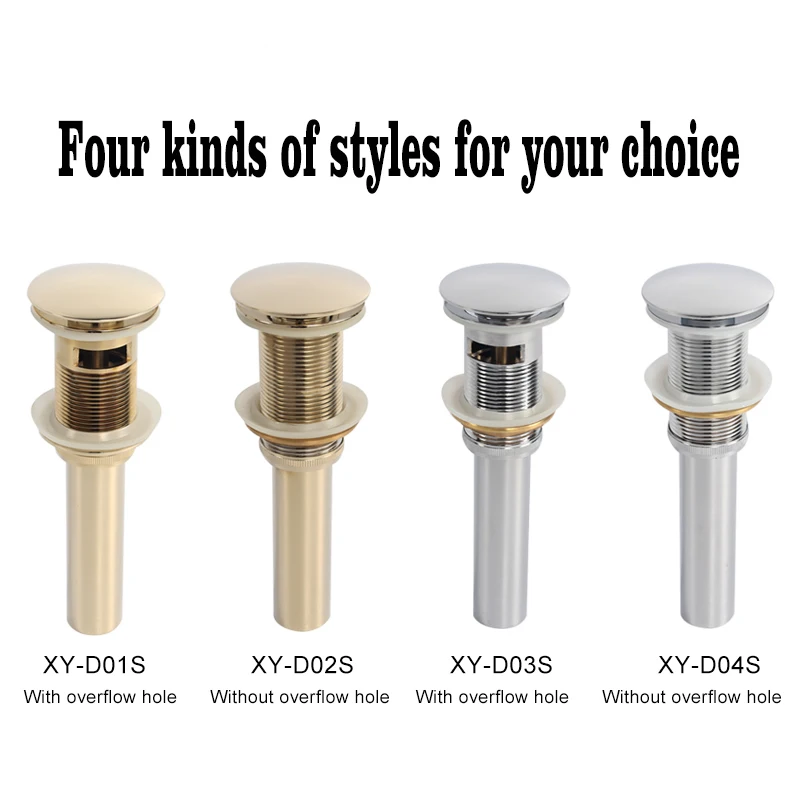 Раковина для ванной OKAROS из твердой латуни стопор слива воды в ванную комнату