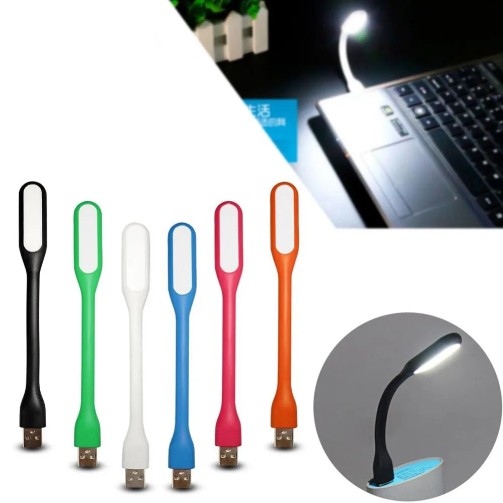 Портативная USB Светодиодная лампа гибкая супер яркая для портативного