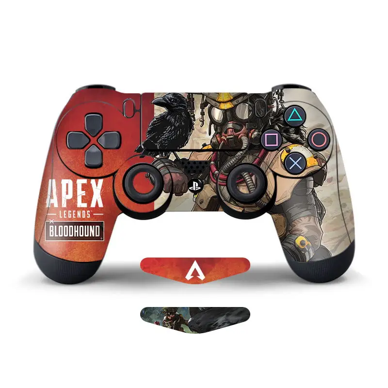 B Данные лягушки наклейки на геймпады для ApexLegends джойстик скины для sony Playstation 4 контроллер для PS4 Slim Pro наклейки аксессуары - Цвет: B