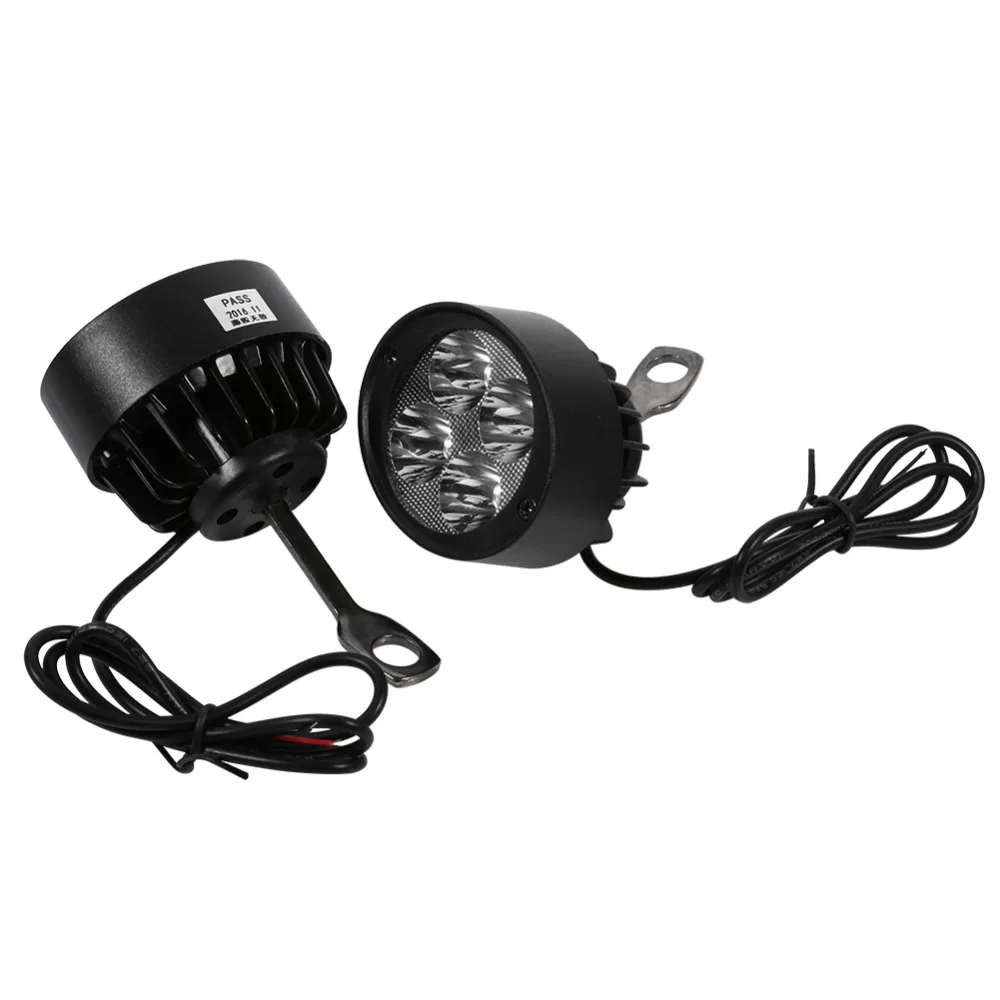 Светодиодный светильник для мотоцикла 2 шт. зеркала вождения противотуманный
