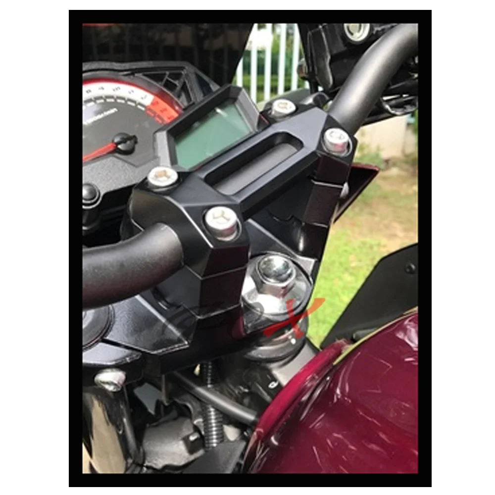 Переходник на руль для KAWASAKI Z1000 Z750 аксессуары мотоциклов адаптер увеличения