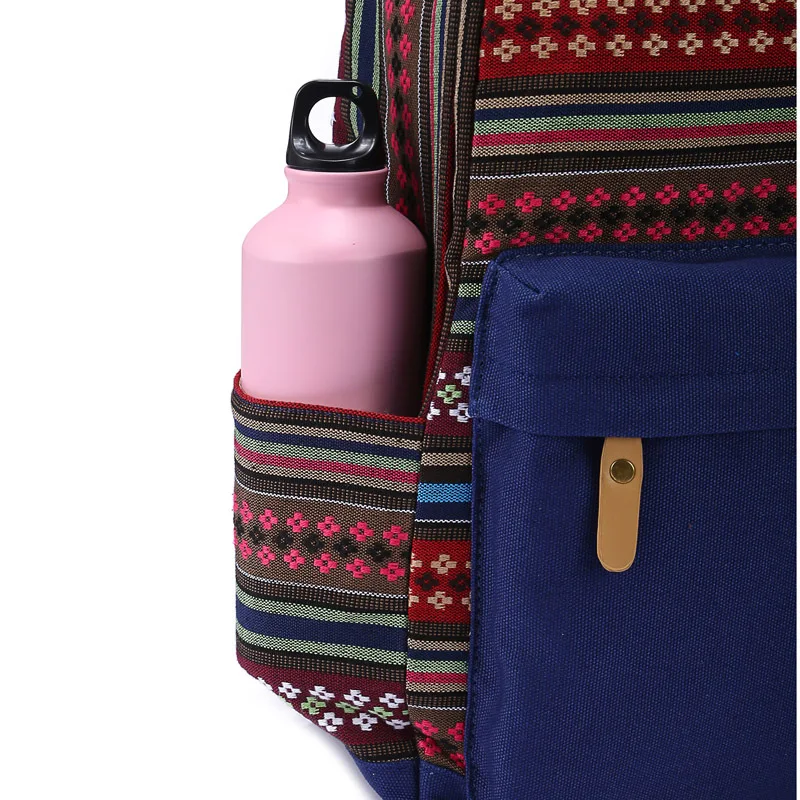 Manfiter новые модные женские туфли Холст Рюкзак Досуг школьные сумки для девочек