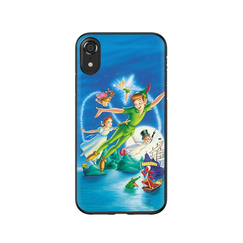 B1 Питер Пэн Венди Tinkerbell мягкий чехол для телефона чехол для iPhone 5 5S SE 6 6S Plus 7 8 Plus X XS XR XS 11 Pro Max - Цвет: B1