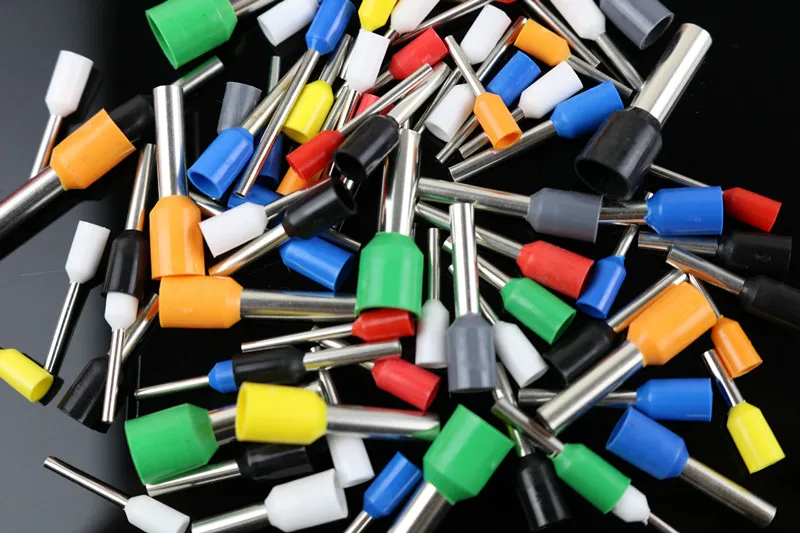 E1008 Tube insulating Insulated terminals 100PCS/Pack 1MM2 Cable Wire Connector Insulating Crimp Terminal E- | Обустройство дома