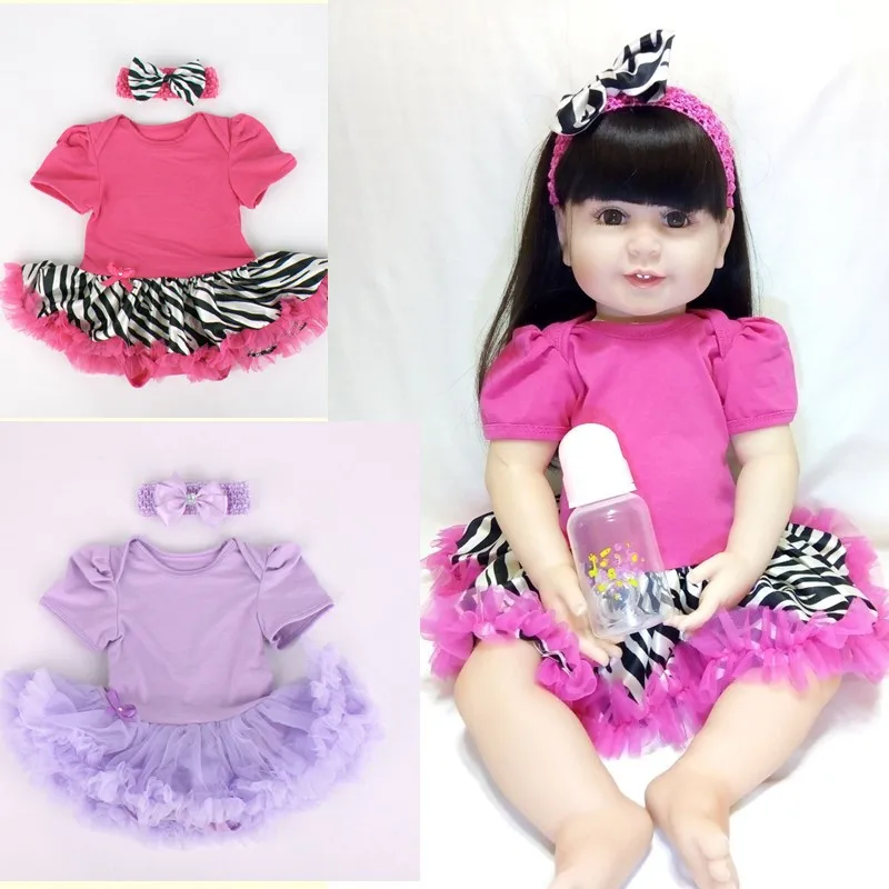 

Кукла-реборн силиконовая, мягкая, 56-61 см