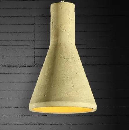Скандинавские подвесные светильники винтажные с подвеской из цемента|industrial hanging