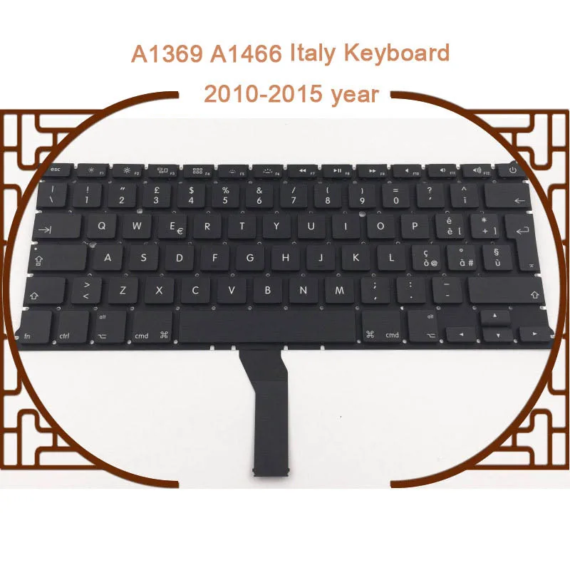 Клавиатура A1369 A1466 для Macbook Air клавиатура 13 дюймов Франция Италия Испания Россия