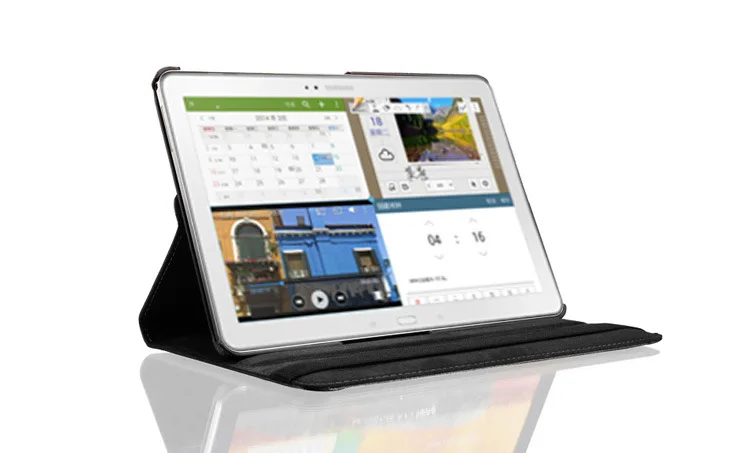 Вращающийся на 360 градусов чехол для планшета samsung Galaxy Tab Note Pro 12,2 дюймов P900 P901 P905 SM-P900 откидной держатель подставка PU+ PC smart cover