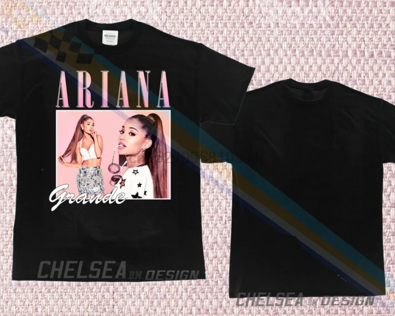 Вдохновленная футболка Ariana Grande туристический магазин Ограниченная серия хип хоп