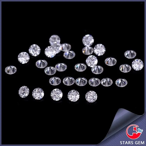 GH ближнего белого цвета 1.0ct/упаковка Тест Положительный 1 4 мм круглой формы