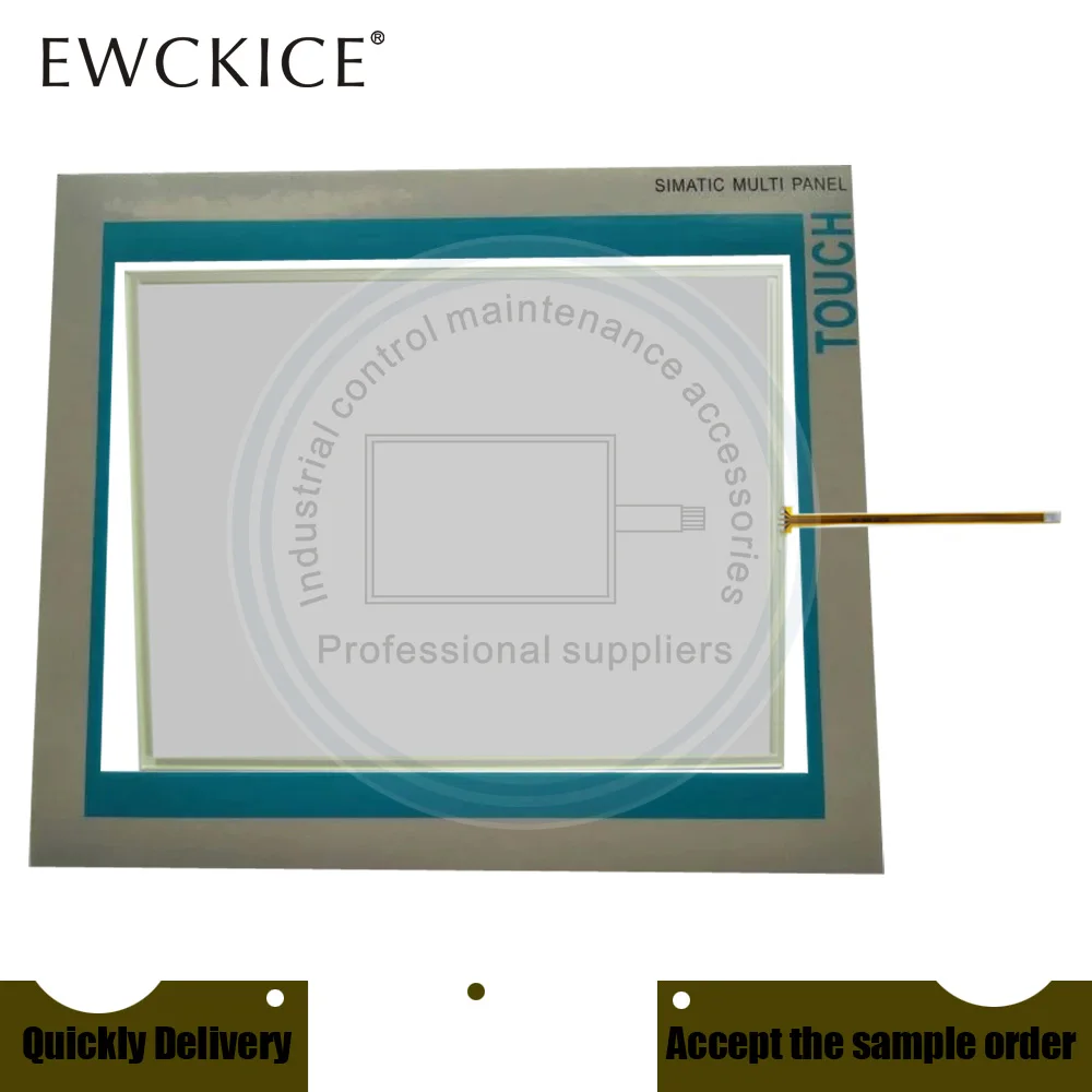 Новый 6AV6545 0DB10 0AX0 MP370 15 6AV6 545 HMI PLC сенсорный экран и передняя этикетка Сенсорная