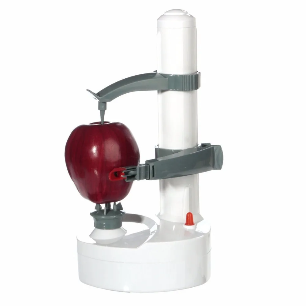 Multifunction Electric Vegetables Fruit Apple Peeler Automatic Peeling Machine Touch Auto Rotate 2 Stainless Steel Blades | Дом и сад