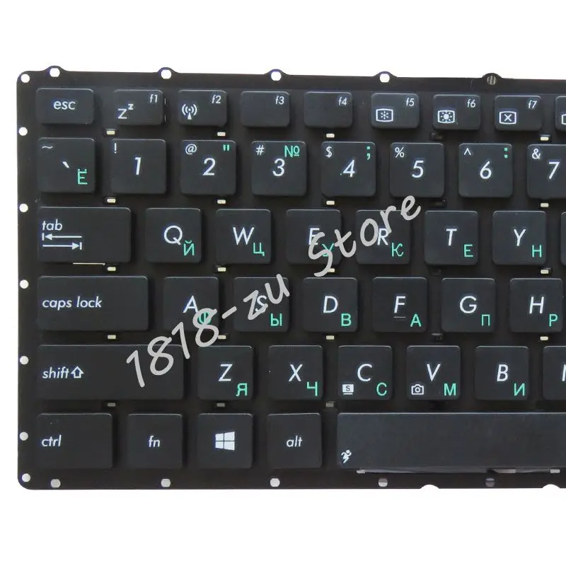 YALUZU Русская клавиатура для ASUS X401K X401E X401U X401 X401A RU черный MP-11L93SU-920W AEXJ1701010 0KNB0-4105RU00 клавиатура черный