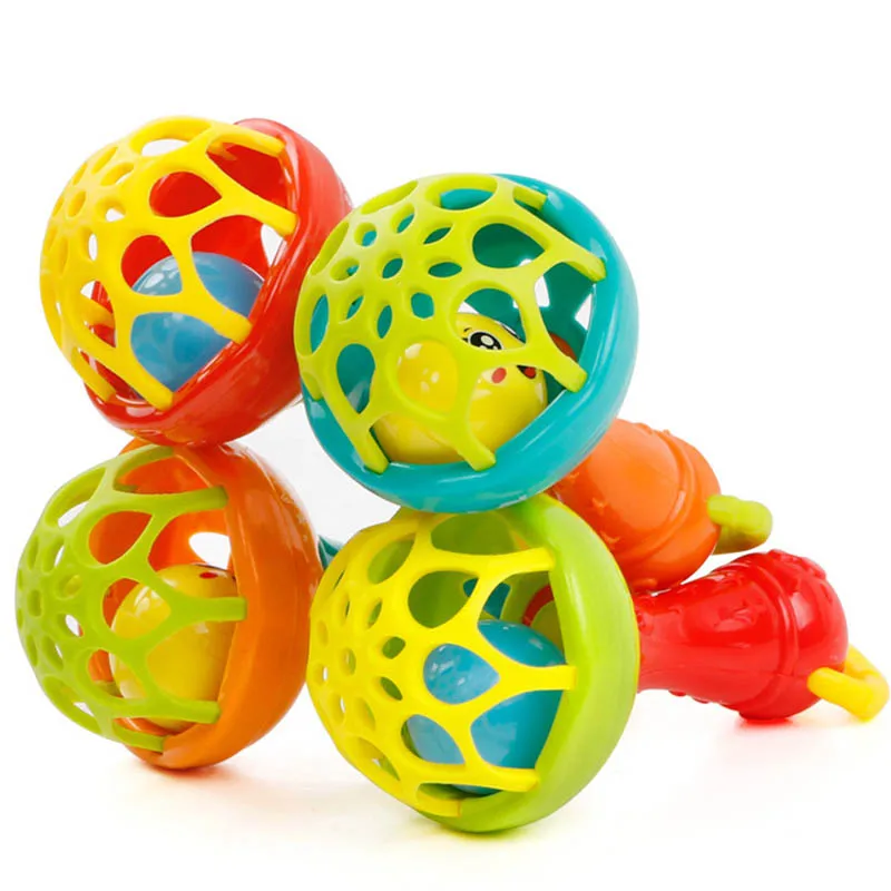 Детская погремушка игрушка Пазл мягкий резиновый Прорезыватель-погремушка