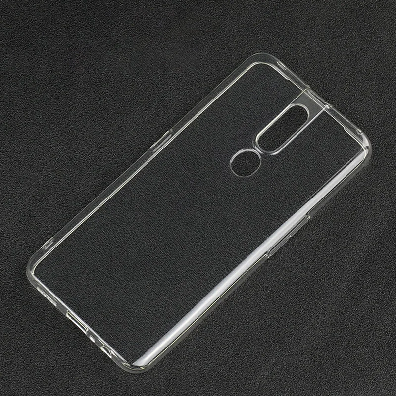100 шт./лот чехол для телефона OPPO F11 Pro F11Pro ультратонкий прозрачный силиконовый из