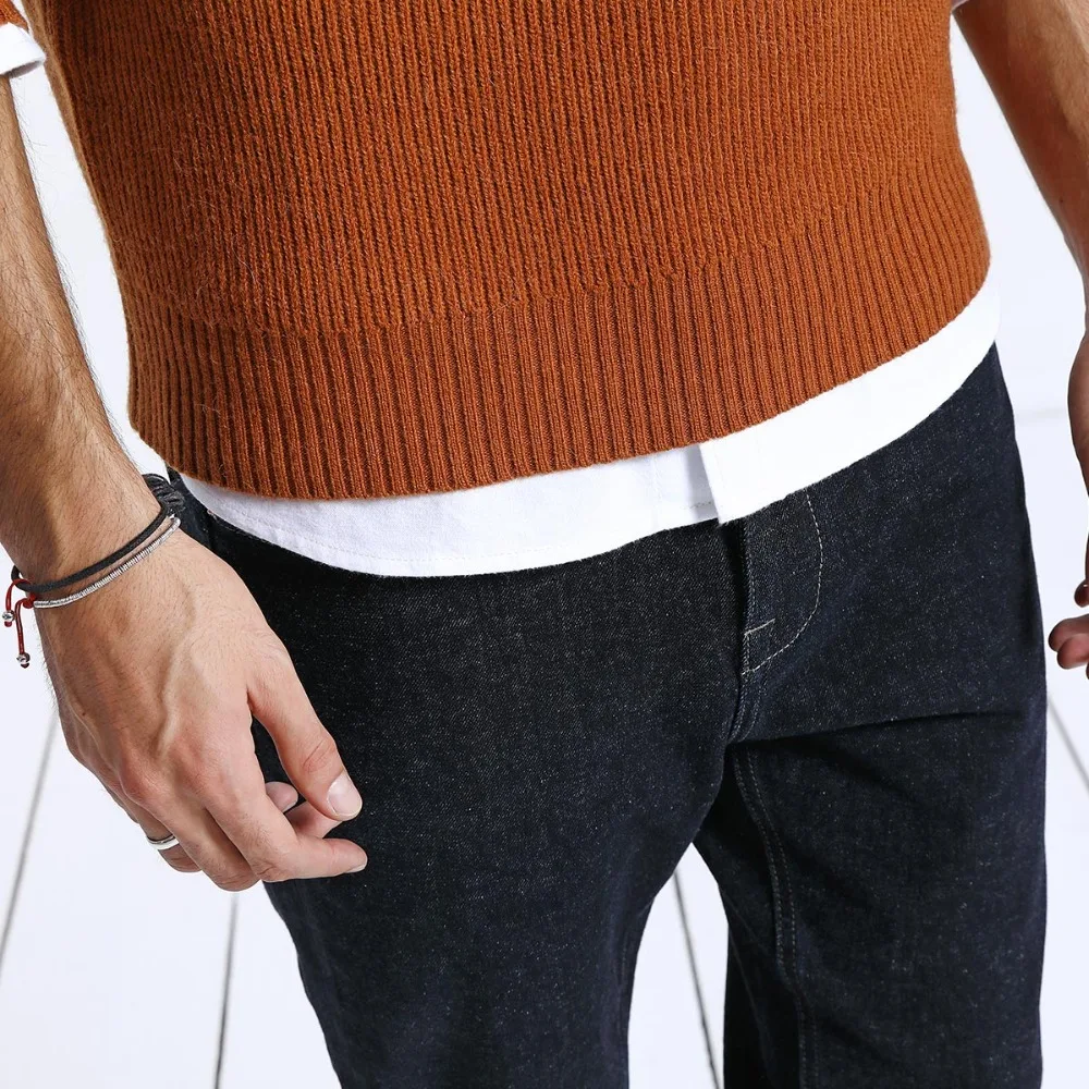 SIMWOOD 2019 зимний свитер для мужчин Мода повседневное Slim Fit трикотажные пуловеры
