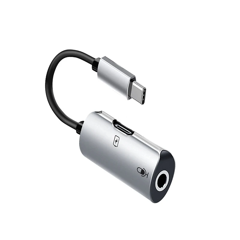 Usb C к 3 5 мм адаптер для наушников type + аудио кабель зарядки huawei mate 20/20 Pro Xiaomi 8