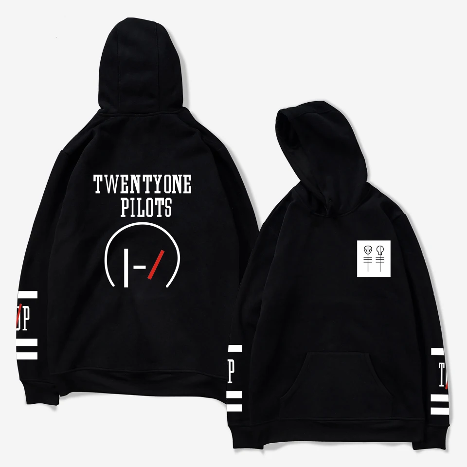 Twenty One Pilots Для мужчин с капюшоном Толстовка С Карманами Hipster удобная модная обувь