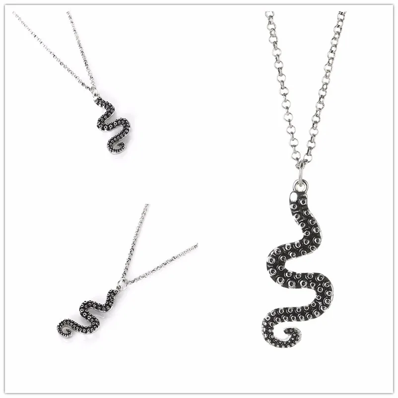 Дропшиппинг модные ожерелья для женщин 2017 Пираты Карибского осьминога кулон