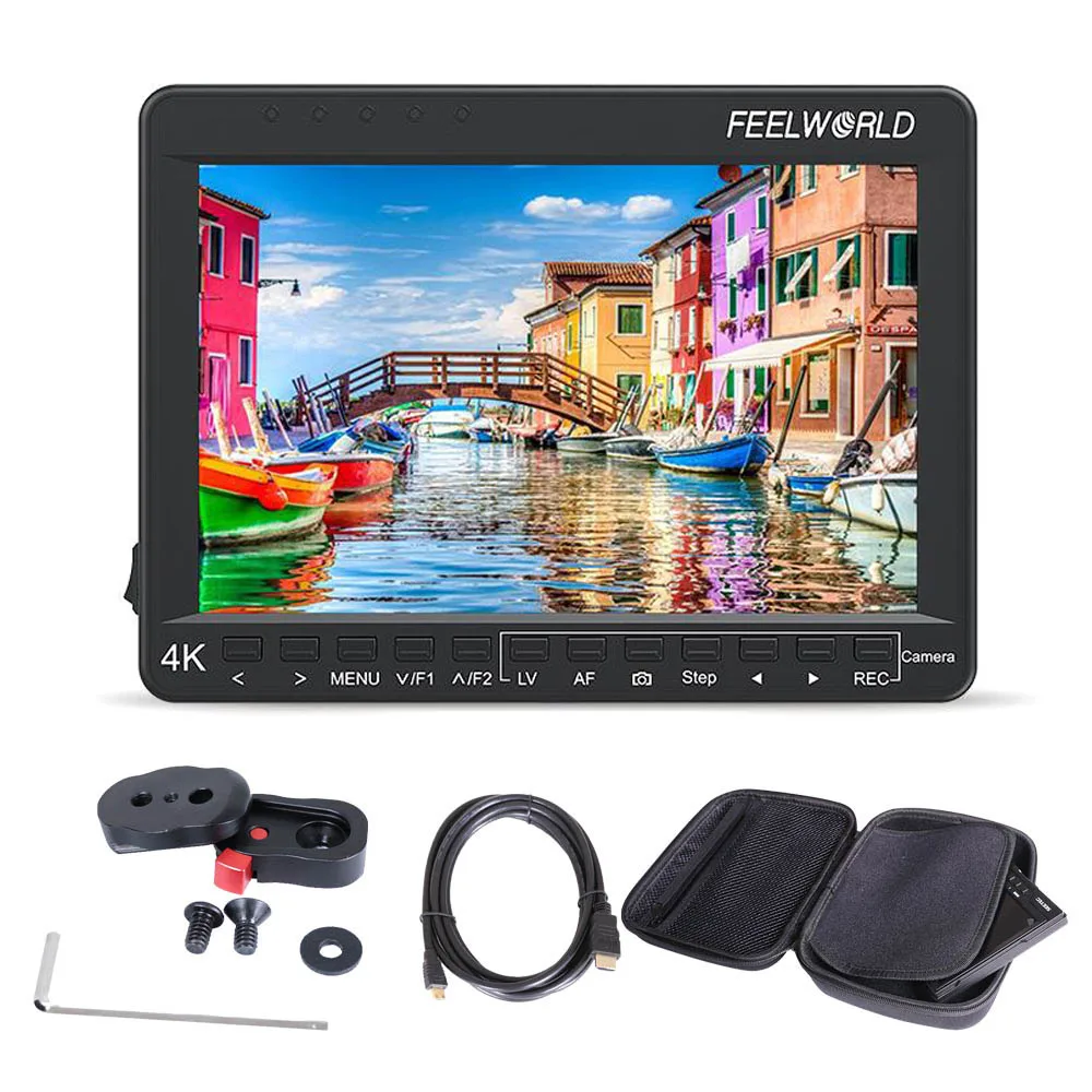 preço FEELWORLD CN7 7 Polegada 4 K HDMI Monitor De DSLR Controle De Foco IPS 1280x800
