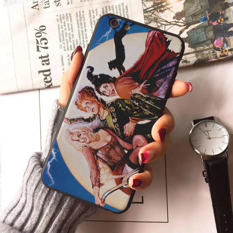 Персональный чехол для телефона MaiYaCa hocus pocus iphone 5s 5c SE 6s 6plus 7 8X8plus|Чехлы-накладки| |