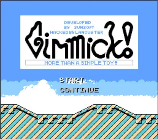 Cartucho de Jogo Inglês para Nes Gimmick! Completo fc Console Mr. Som –