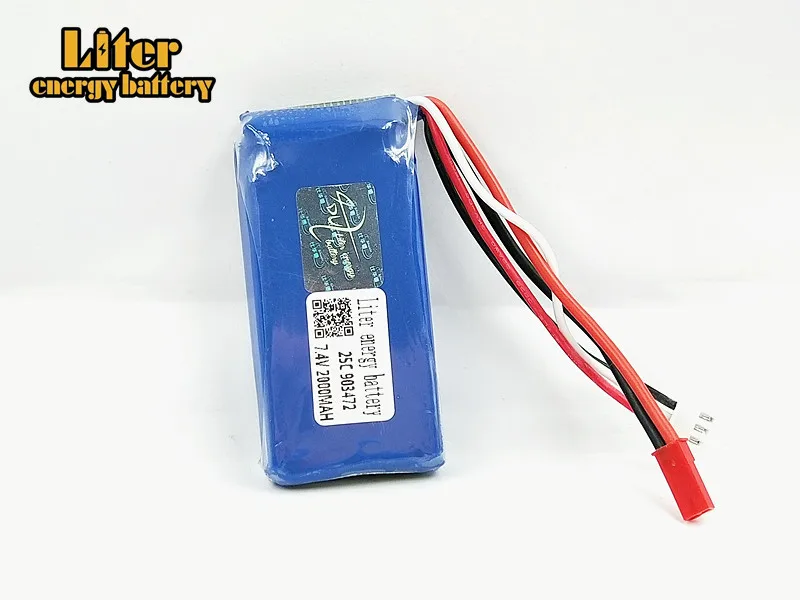 Аккумулятор для WLtoys L959 L969 L979 L202 L212 автомобилей с дистанционным управлением Huanqi 955