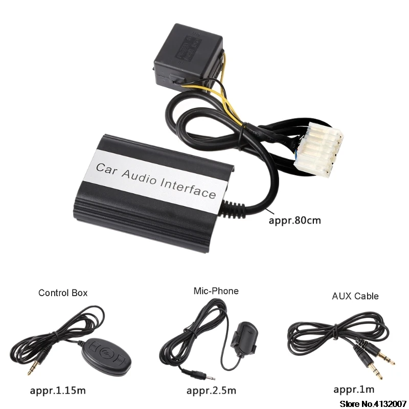 Автомобильные Bluetooth комплекты MP3 AUX адаптер Интерфейс для Toyota Lexus Scion 2003-2011 828 акция
