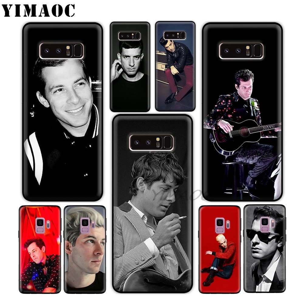 Мягкий силиконовый чехол YIMAOC Mark Ronson Singer из ТПУ для Samsung Galaxy S10 S10e S9 S8 Plus S7 S6 Edge &amp J6 |