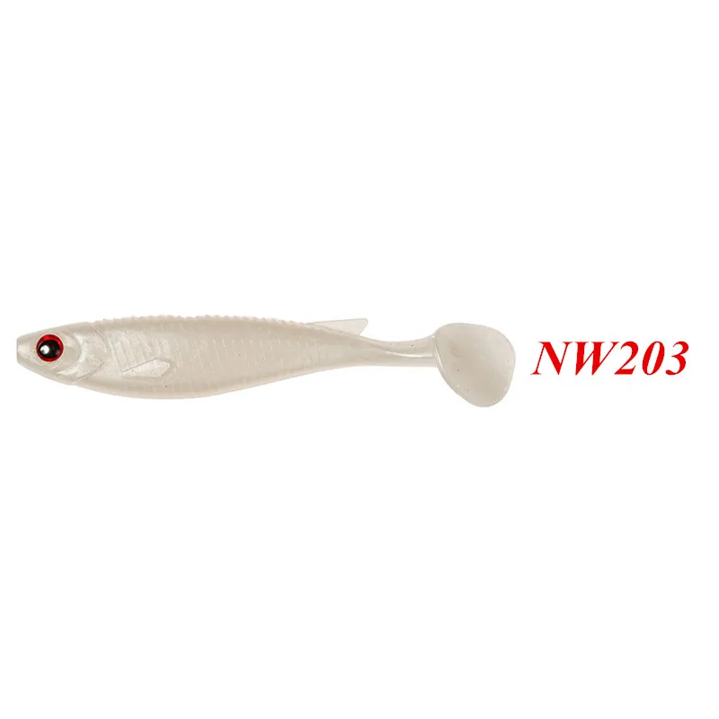 NW203 Pesca приманки для рыбалки, мягкие приманки 10 см 4 шт./пакет приманки для рыбалки симулятор мягкая рыба Шад ПВХ Leurre Dur Peche - Цвет: NW203